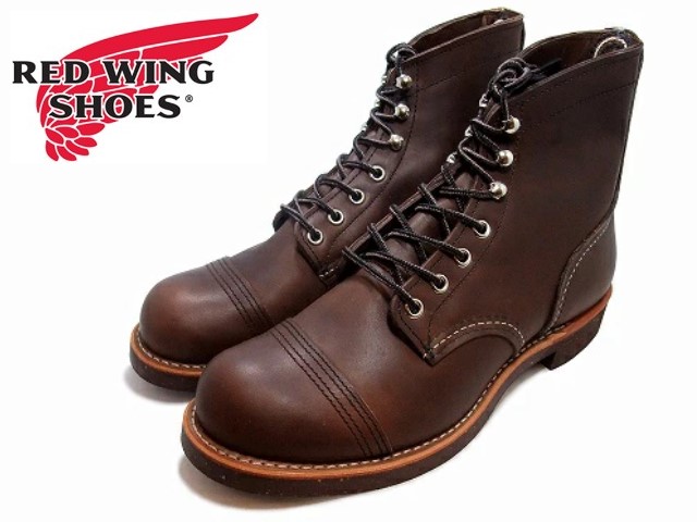 未使用品】 ブーツ RED WING レッドウィング IRON RANGER アイアン