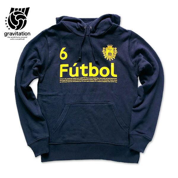 ＼送料無料／ gravitation F?tbol (Spain) Parka フトボル（スペイン）パーカー ディープネイビー｜Football Vita