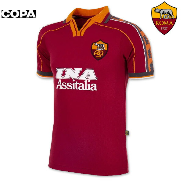 楽天市場】＼エントリーでP10倍！4日20時より／ASローマ 1998-99 98/99