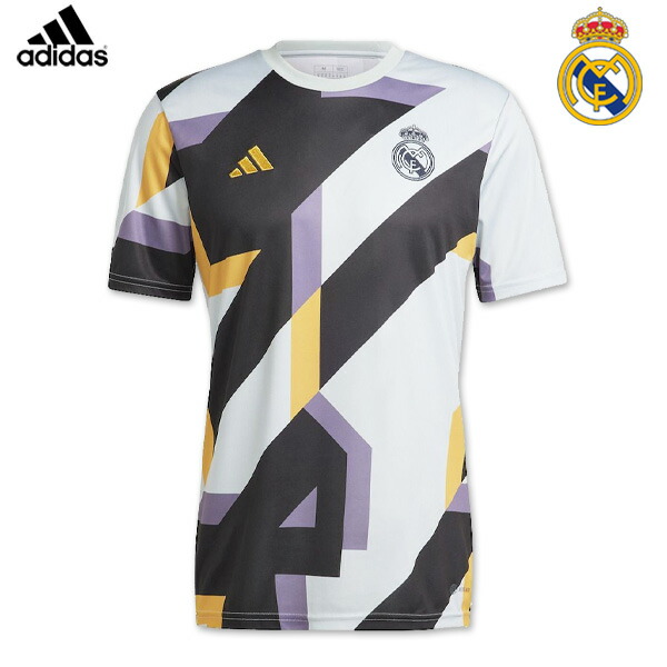 楽天市場】アディダス レアル・マドリード プレマッチ ジャージー 半袖
