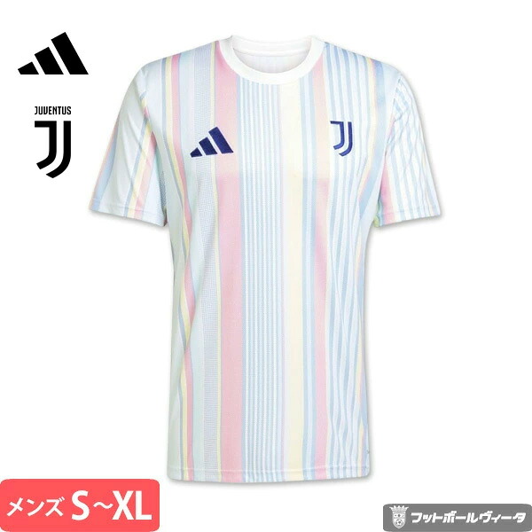 【2025-26 モデル】アディダス ユベントス ユヴェントス ユニフォーム プレマッチジャージー プレマッチシャツ トレーニング ユニフォーム 練習 25/26 2025 2026 半袖 adidas アパレル 正規品|Football Vita