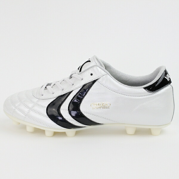 楽天市場 ビス打ち つま先削り対応 ショートソックスプレゼント ヤスダ Yx 19 大人用 サッカースパイク Yasuda Yx19 Wht Blk フットボールパーク 楽天市場店