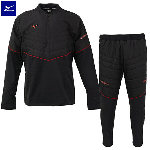 楽天市場】ミズノ モレリア ハイブリッドトレーニングトップ＆パンツ