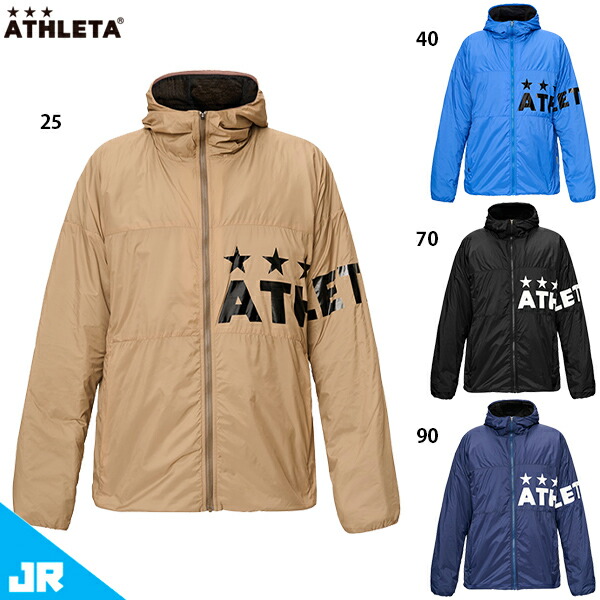 アスレタ JR アクティブホロウジャケット ジュニア用 サッカー フットサル ウィンドブレーカー トレーニングウェア ATHLETA 04177J|フットボールパーク 店