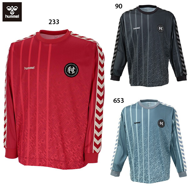 ヒュンメル H.FC L/S プラクティスシャツ 大人用 サッカー 長袖 プラクティスシャツ hummel HAG3032