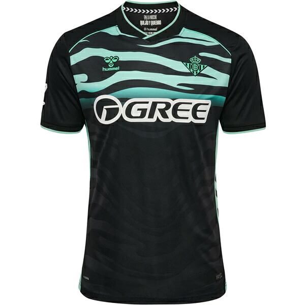ヒュンメル 25-26 レアルベティス 3rd レプリカユニフォーム 大人用 サッカー レプリカシャツ 半袖 hummel HM231272-2001
