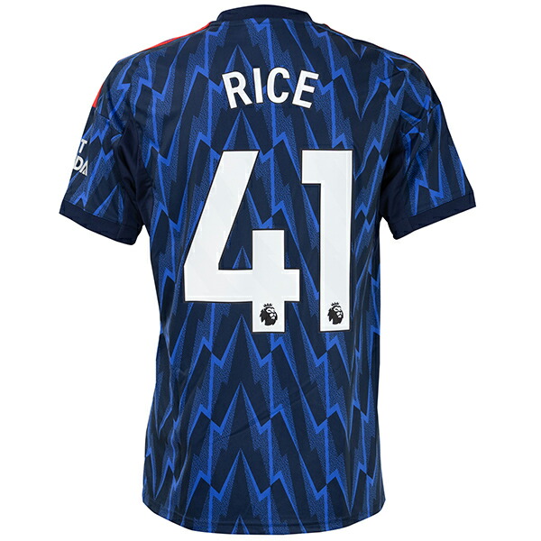 【スピード出荷】アディダス 25-26 アーセナルFC #41 ライス アウェイレプリカユニフォーム 大人用 サッカー レプリカシャツ 半袖 adidas KSJ33-JI9511