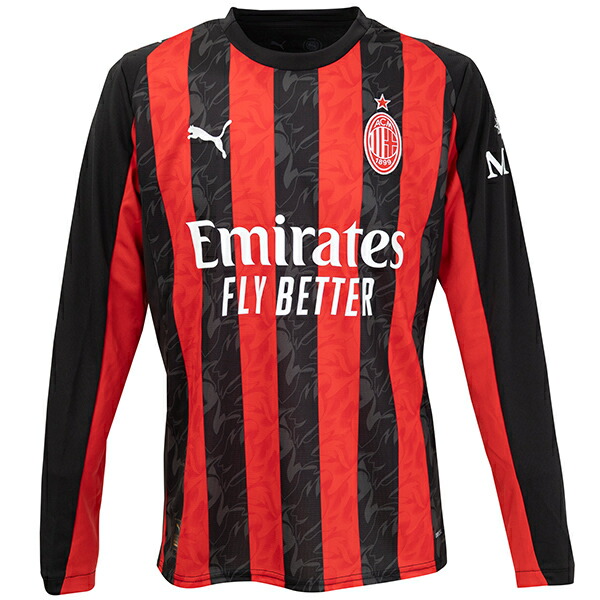 新品タグ付き ACミラン 125th オーセンティックユニフォーム 長袖 メンズ ACミラン 125th オーセンティック 長袖 ユニフォーム[品番