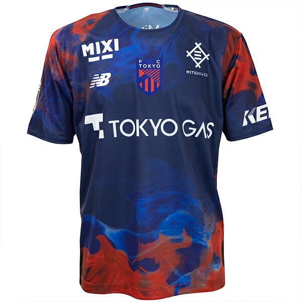 ニューバランス 百年構想リーグ FC東京 FP1st レプリカユニフォーム 大人用 サッカー レプリカシャツ 半袖 NewBalance MT618468-HME