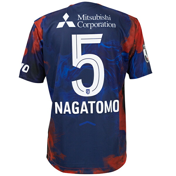 【スピード出荷】ニューバランス 百年構想リーグ FC東京 #5 長友佑都 FP1st レプリカユニフォーム 大人用 サッカー レプリカシャツ 半袖 NewBalance MT618468-HME
