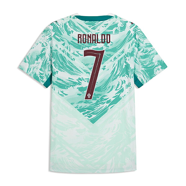 プーマ 2026 ポルトガル代表 #7 ロナウド アウェイオーセンティックユニフォーム 大人用 サッカー シャツ puma 788145-77