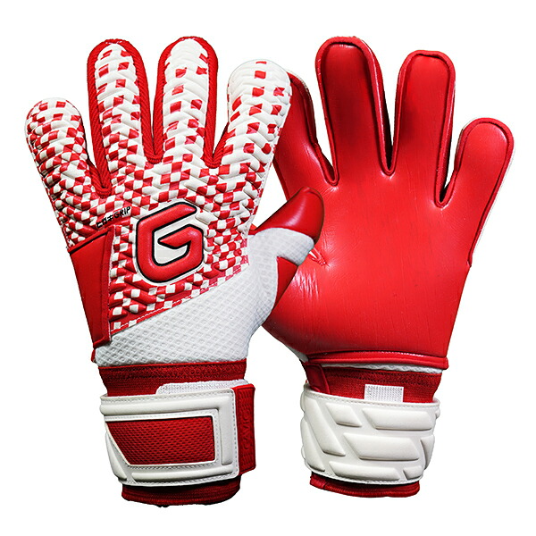ガビック マトゥーフラットプロ 大人用 サッカー キーパーグローブ GKグローブ GAViC GC3028-WHT/PRED｜フットボールパーク 店
