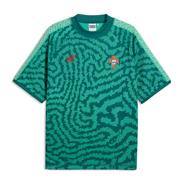 プーマ &times; ポルトガル代表 &times; サレヘ ベンバリー キング ジャージー 大人用 サッカー 半袖Tシャツ puma 635101-40｜フットボールパーク 店