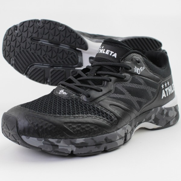 アスレタ O-Rei Running 大人用 ランニングシューズ ATHLETA 13004-70(BLK)