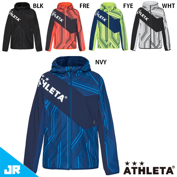 アスレタストレッチトレーニングウェア新品 アスレタ ジュニア ストレッチ トレーニングジャケット ATHLETA