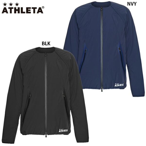 アスレタ 中綿2WAYプルーフジャケット 大人用 サッカー フットサル 中綿ジャケット ATHLETA REI-1139|フットボールパーク 店