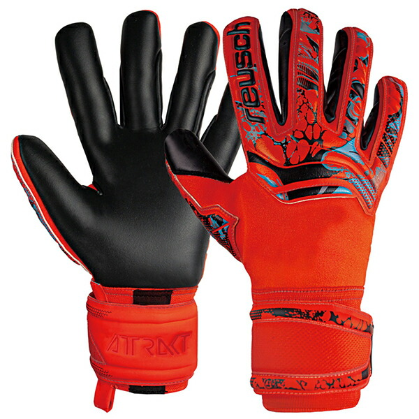 ロイシュ アトラクト ゴールドＸ 大人用 サッカー キーパーグローブ GKグローブ reusch 5360944-3333