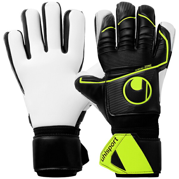ウールシュポルト スーパーソフト ハーフネガティブ フレックスフレーム サッカー キーパーグローブ GKグローブ uhlsport 1011352-01|フットボールパーク 店
