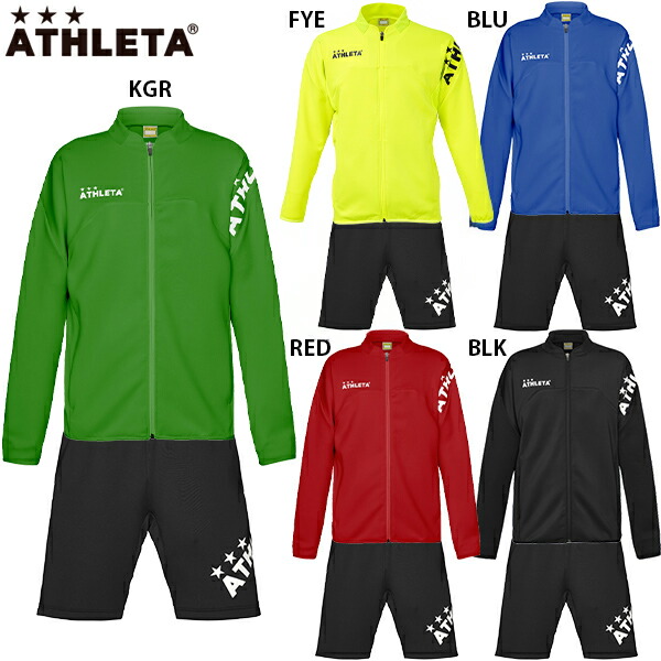 ATHLETA スポーツウェアセット売り ATHLETA（アスレタ） ジュニア サッカーウェア 上下セット 長袖シャツ