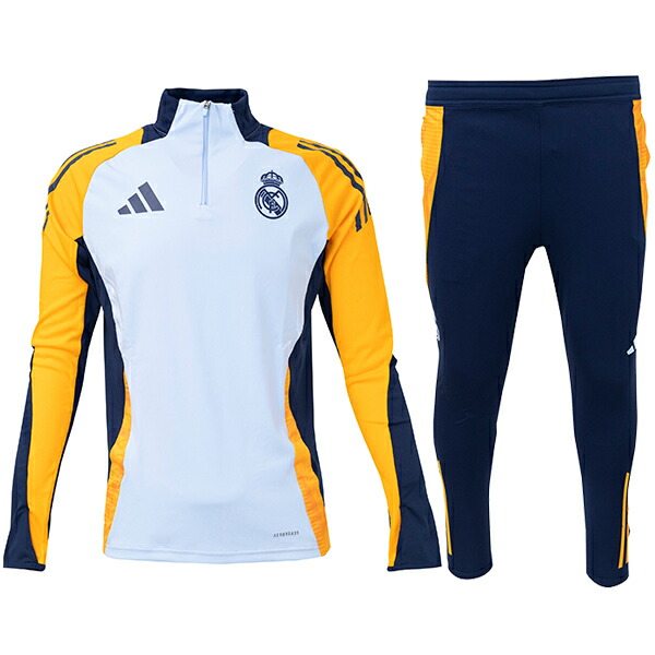 adidas レアルマドリード 24/25 トレーニングトップ(ブルー