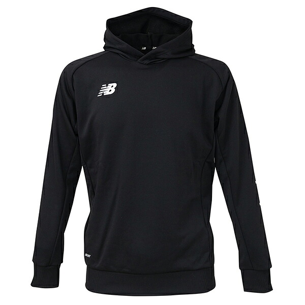 ニューバランス チームスウェットフーディ 大人用 スウェットパーカー NewBalance AMT45235-BK