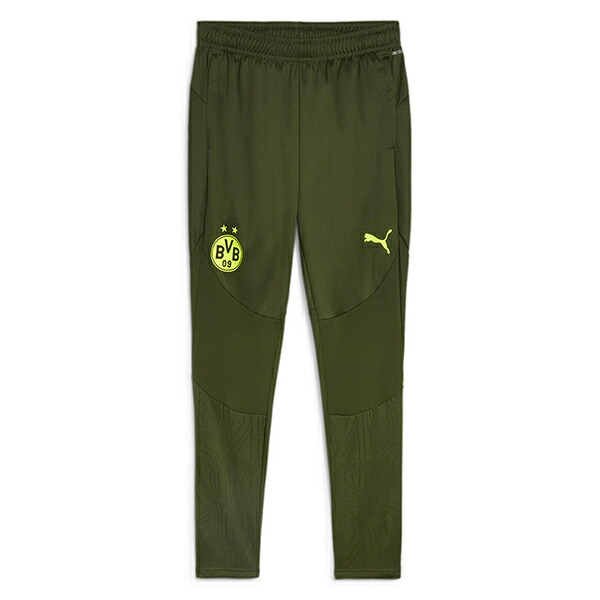 サッカー フットサル ウェア ドルトムント ユニフォームトレーニングパンツセット PUMA プーマ 24-25 BVB ドルトムント トレーニング1/4 ジップ
