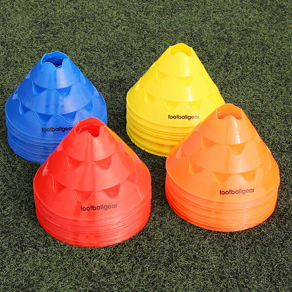 フットボールギア トレーニングマーカー 10枚セット トレーニング用品 footballgear TKBZD02｜フットボールパーク 店