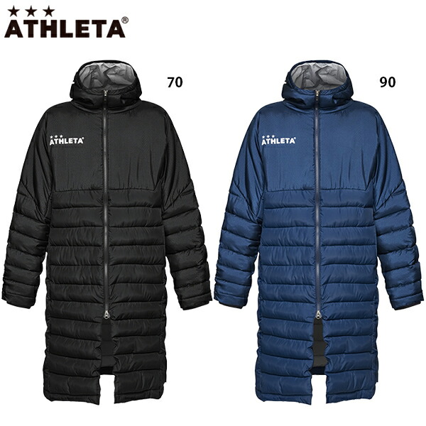 楽天市場】アスレタ JR ベンチコート ジュニア用 サッカー