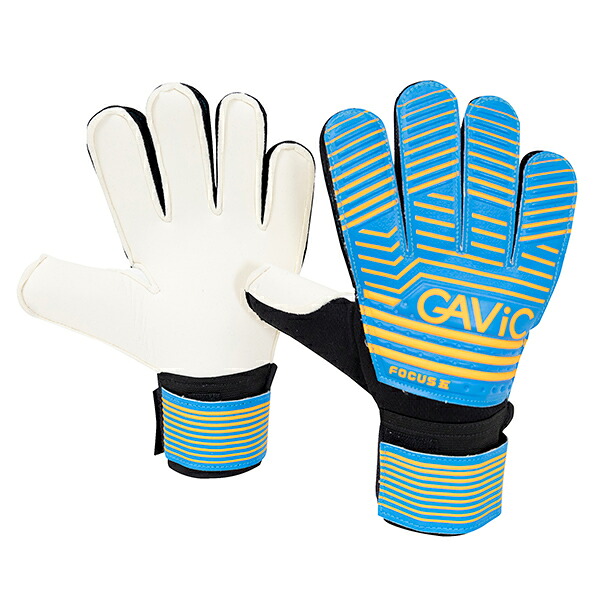 【楽天市場】ガビック フォーカス5 ジュニア用 サッカー キーパーグローブ GKグローブ GAViC GC3213-BLU/ORG ...