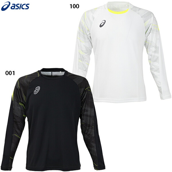 アシックス グラフィック長袖シャツ 大人用 サッカー フットサル プラクティスシャツ 長袖 asics 2101A293
