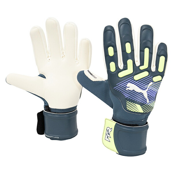 キーパーグローブ　プーマキングXL アクア 8号 未使用品 プーマ PUMA フューチャー グリップ ゴールキーパー グローブ 3