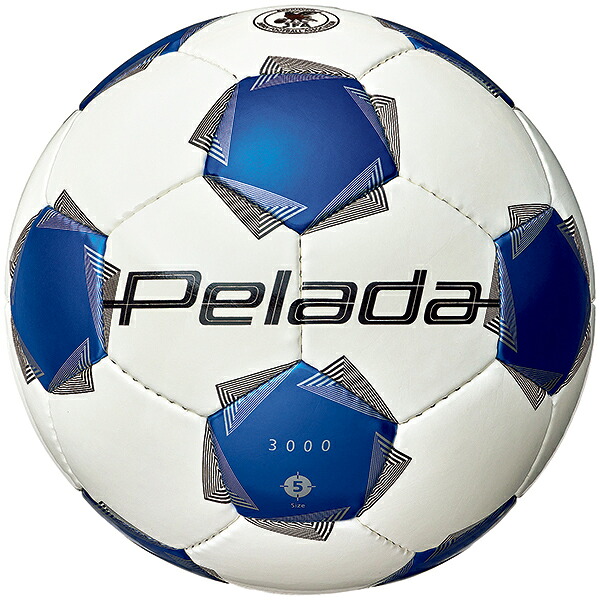 モルテン ペレーダ 3000 サッカーボール 5号球 molten F5K3000-WB(ホワイト×ブルー)