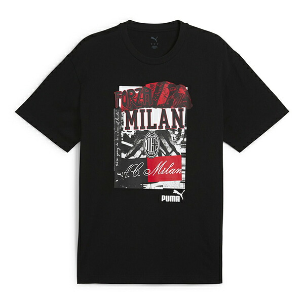 ACミラン 赤黒ストライプシャツ Mサイズ ⚠️かじりむし様専用ACミラン 赤黒 ストライプシャツ Mサイズ