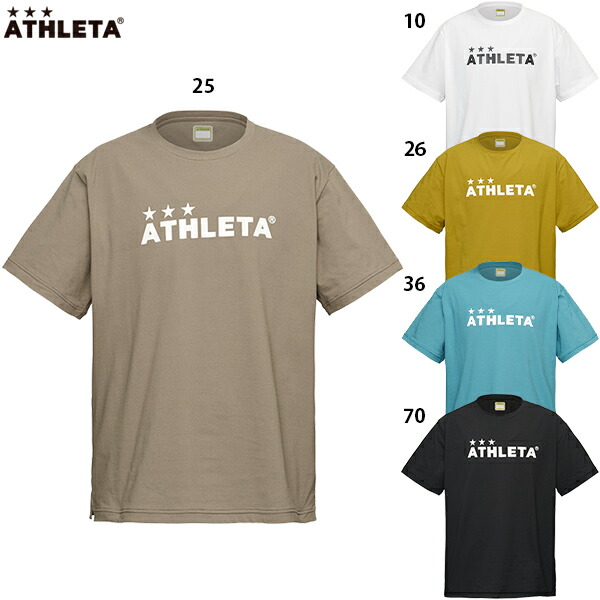 楽天市場】アスレタ ロゴプラTシャツ 大人用 サッカー フットサル