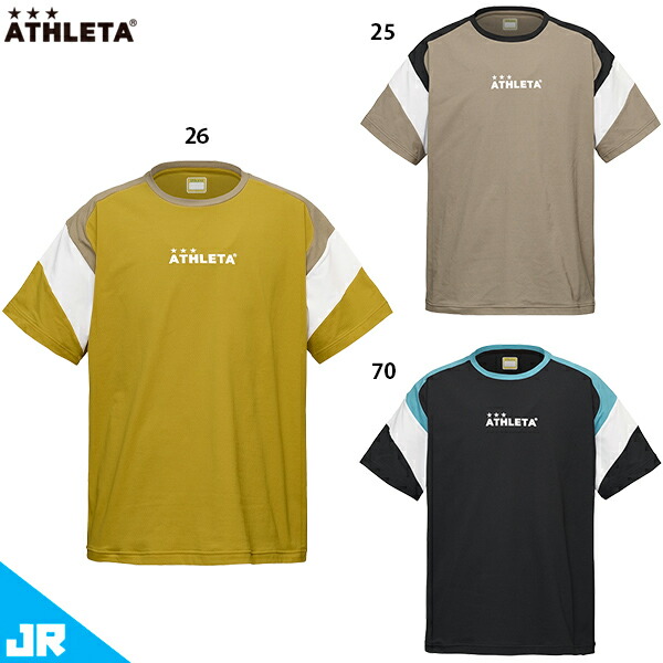 楽天市場】アスレタ ドライフェザーカラーブロックプラシャツ 大人用