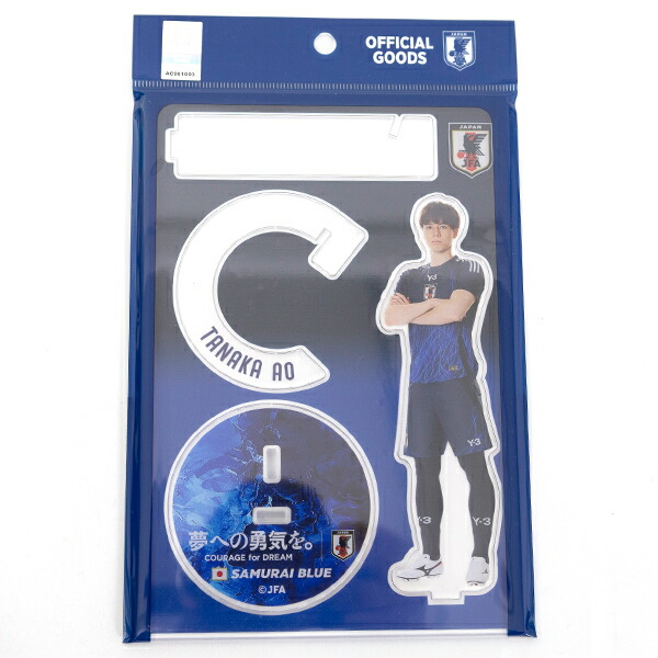 楽天市場】サッカー日本代表 2024 プレーヤーズアクリルキーホルダー