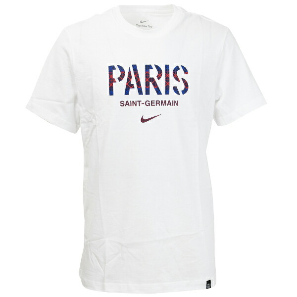 Nike Paris Saint-Germain ホワイトシャツ NIKE / ナイキ】PSG T-shirts Nike Men UCL A22717- 100（T