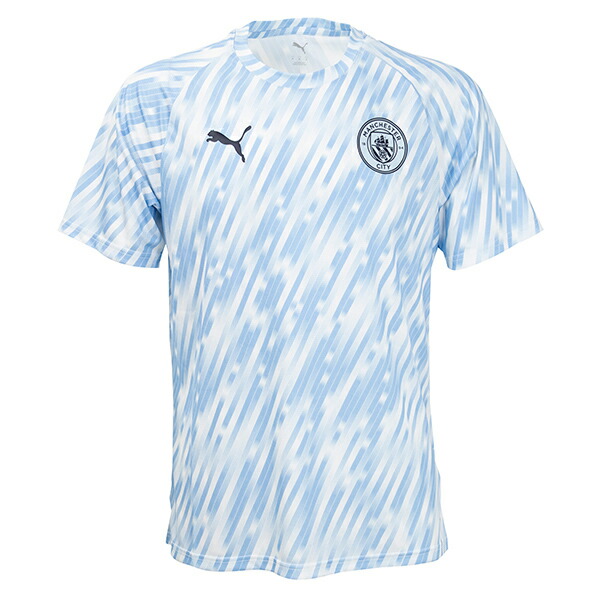 プーマ 25-26 MCFC マンチェスターシティ プレマッチ SS シャツ 大人用 サッカー トレーニングシャツ 半袖 puma 782167-10