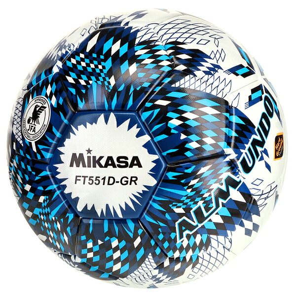 ミカサ ALMUND 検定球 サッカーボール 5号球 土用 mikasa FT551D-GR-NLB