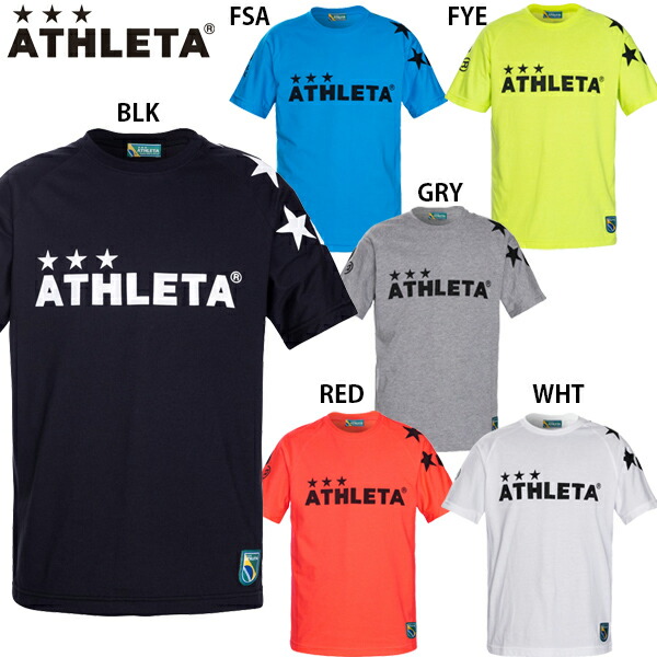 楽天市場 アスレタ ビッグロゴ Tシャツ サッカー フットサル Tシャツ 半袖 Athleta フットボールパーク 楽天市場店