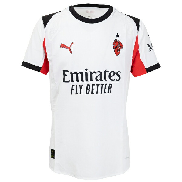 プーマ 25-26 ACM ACミラン アウェイオーセンティックユニフォーム 大人用 サッカーシャツ 半袖 puma 779970-02