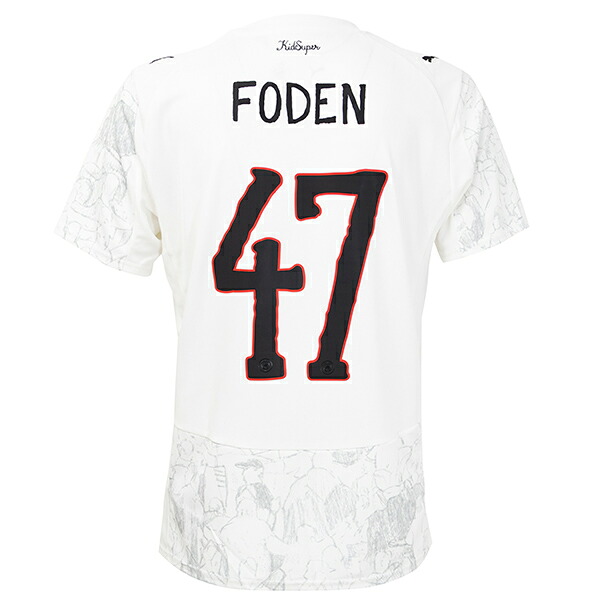 【スピード出荷】プーマ KIDSUPER × MCFC マンチェスターシティ #47 フォーデン レプリカユニフォーム 大人用 サッカー レプリカシャツ puma 781068-07
