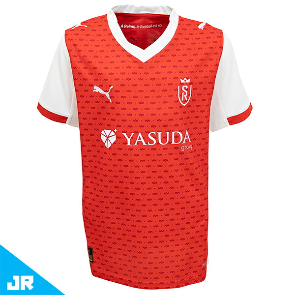 プーマ 25-26 スタッド・ランス JR ホームレプリカユニフォーム ジュニア用 サッカー レプリカシャツ 半袖 puma 785386-01