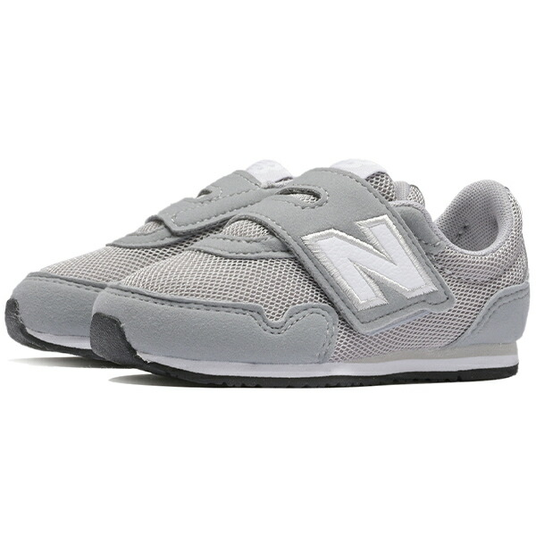ニューバランス 323 キッズ用 ランニングシューズ NewBalance IV323BK-W-GRAY