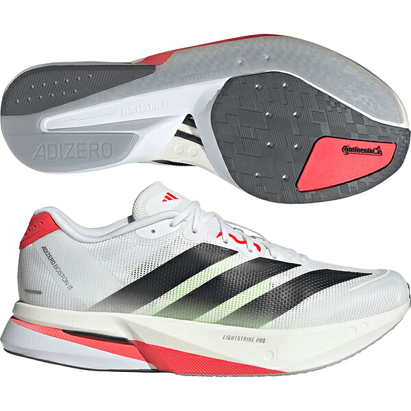 アディダス ADIZERO BOSTON 13 M 大人用 ランニングシューズ adidas JS4932
