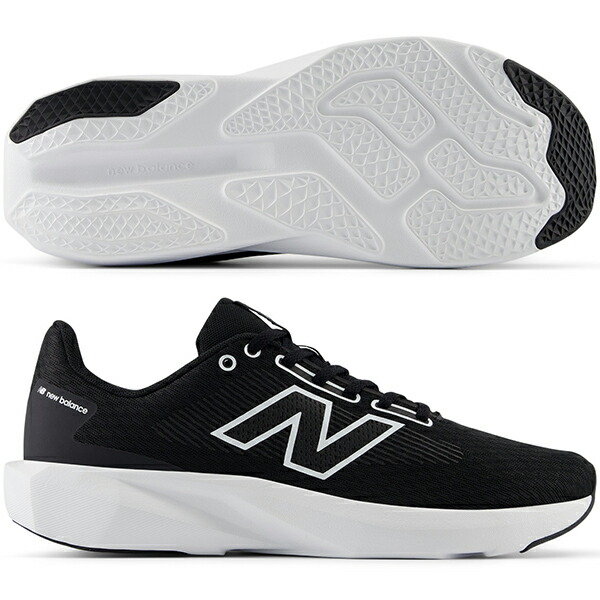 ニューバランス 413 V3 大人用 ランニングシューズ NewBalance M413LK3-2E-BLACK/WHITE