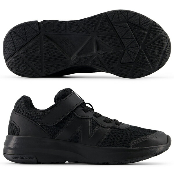 ニューバランス 578 V1 Bungee Lace with Top Strap ジュニア用 ランニングシューズ NewBalance PT578BB-W-ALLBLACK
