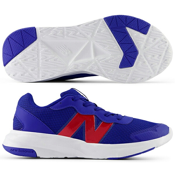ニューバランス 578 V1 ジュニア用 ランニングシューズ NewBalance GK578TA-W-BLUE/RED 4,748円