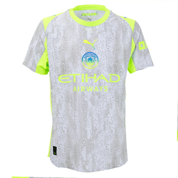 プーマ 25-26 MCFC マンチェスターシティ 3rd オーセンティックユニフォーム 大人用 サッカーシャツ 半袖 puma 780360-03
