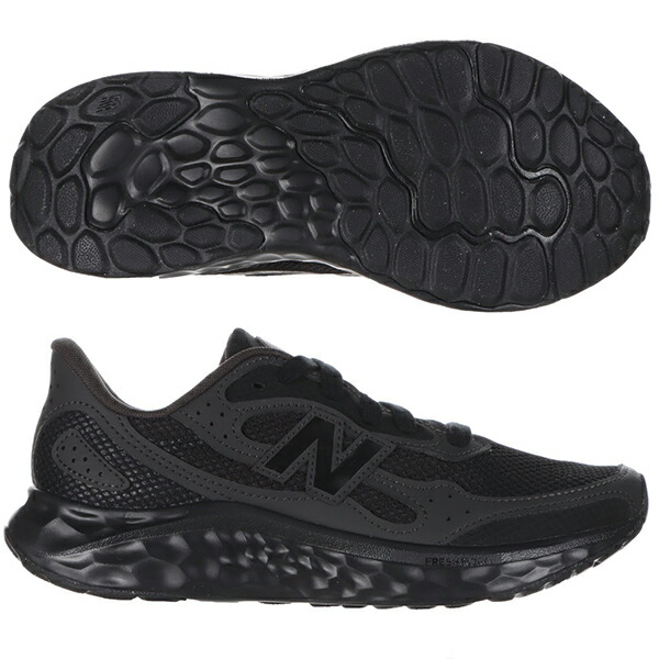 ニューバランス Fresh Foam Arishi V4 女性用 ランニングシューズ NewBalance WARISTX4-D-BLACK